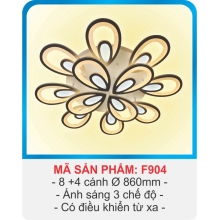 ĐÈN MÂM ỐP TRẦN - F904.8C+4