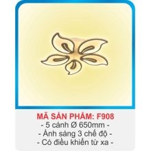 ĐÈN MÂM ỐP TRẦN - F908.5C